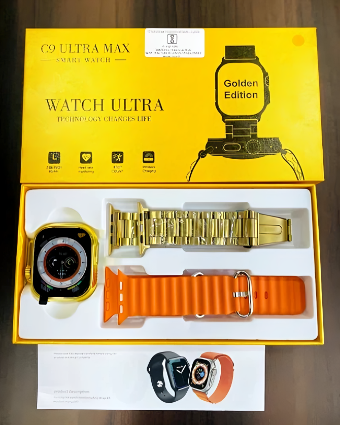 C9 Ultra3 Smart Watch 4in1